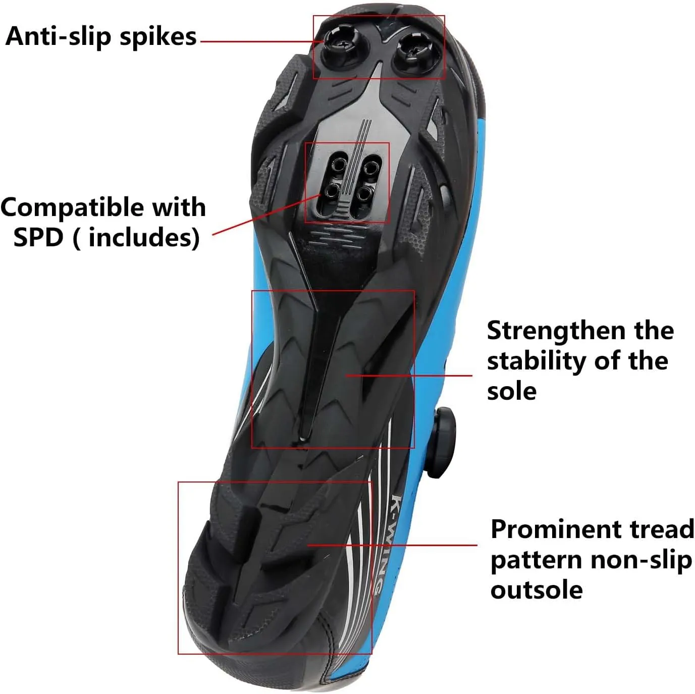 Unisex Cycling Shoes Compatible with pelaton Indoor Road Bike Shoes Mountain Bike Shoes for Men and Women Delta Cleats Clip Outdoor Pedal Bicycle Shoes MTB Shoes for Men