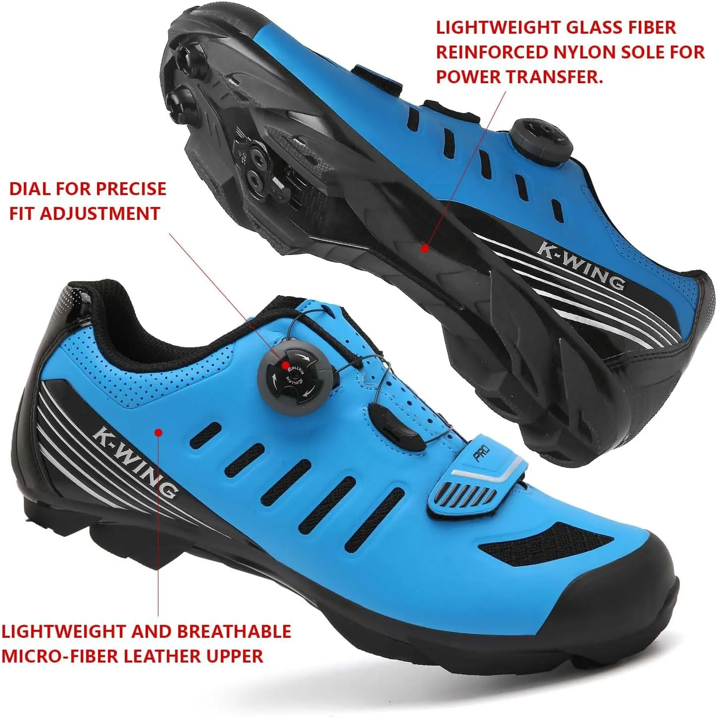 Unisex Cycling Shoes Compatible with pelaton Indoor Road Bike Shoes Mountain Bike Shoes for Men and Women Delta Cleats Clip Outdoor Pedal Bicycle Shoes MTB Shoes for Men