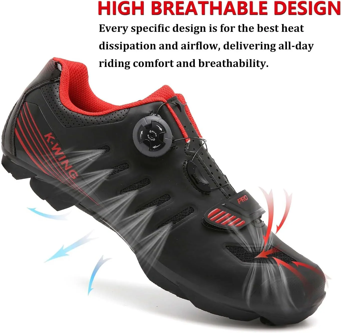 Unisex Cycling Shoes Compatible with pelaton Indoor Road Bike Shoes Mountain Bike Shoes for Men and Women Delta Cleats Clip Outdoor Pedal Bicycle Shoes MTB Shoes for Men