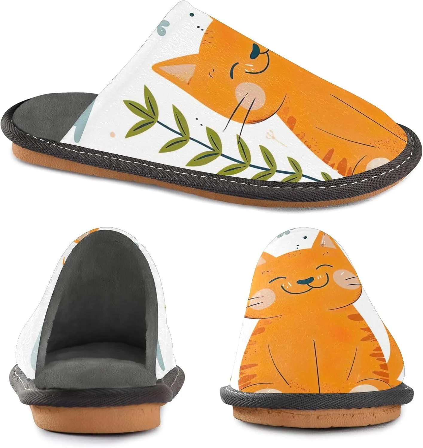 Unisex Home Slippers Home Shoes for Men Non-skid Slippers