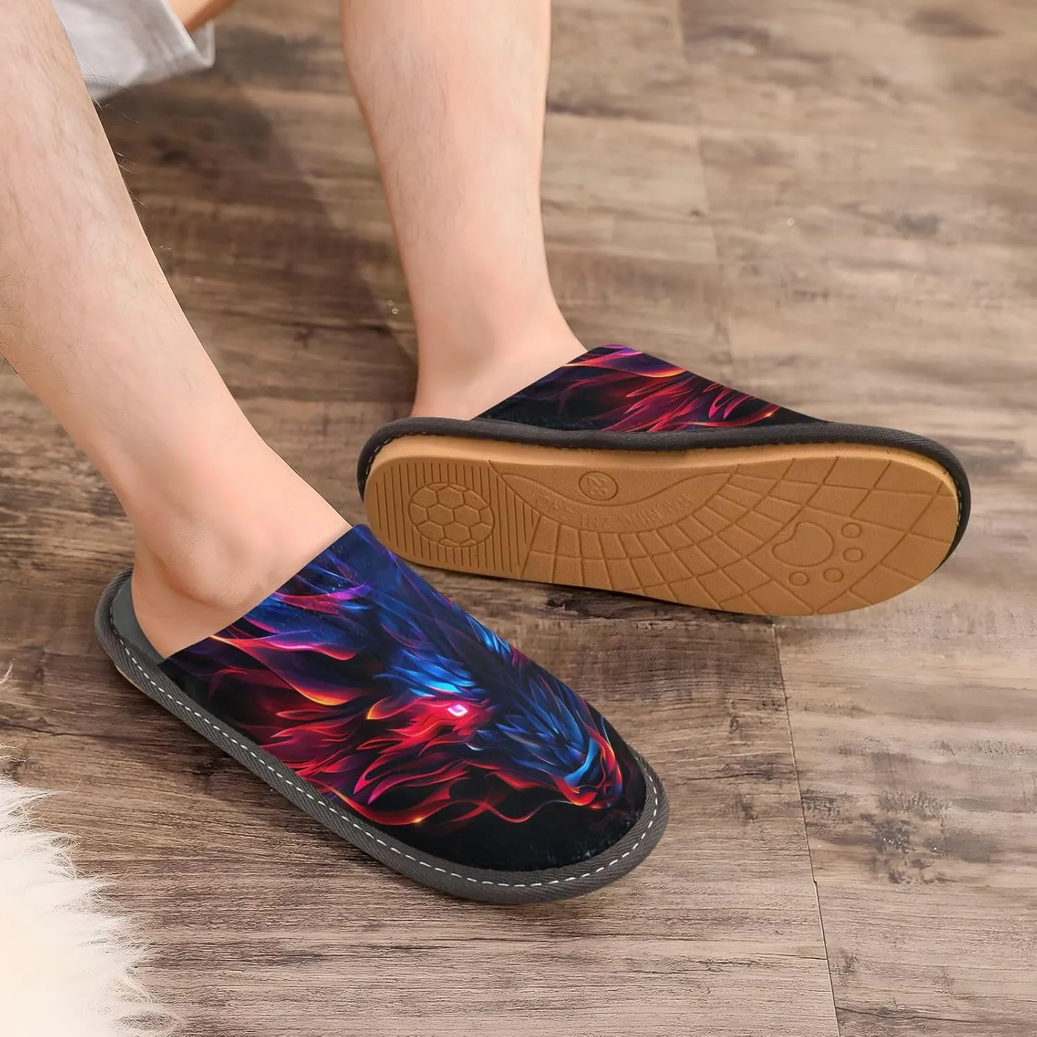 Unisex Home Slippers Home Shoes for Men Non-skid Slippers