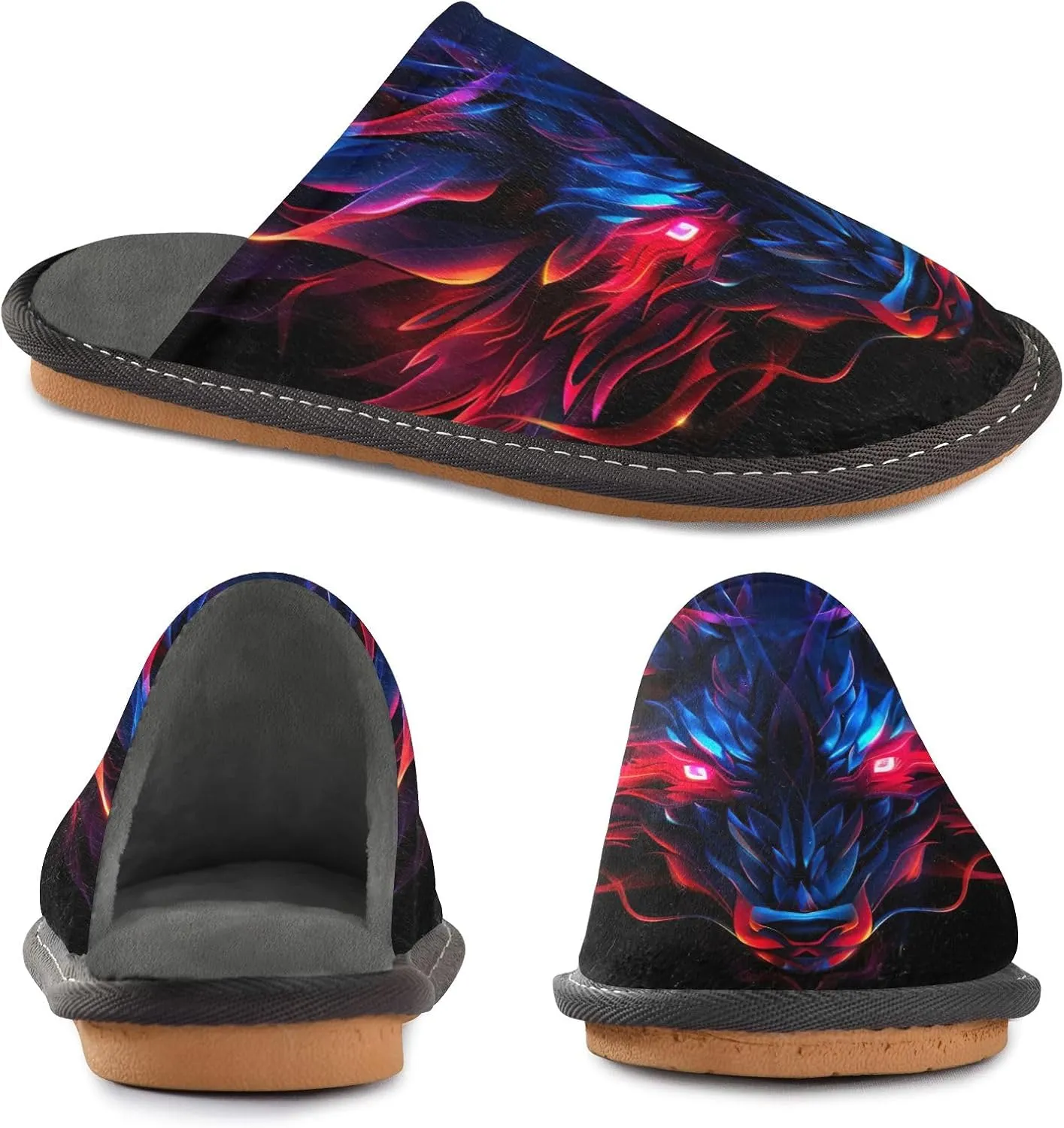 Unisex Home Slippers Home Shoes for Men Non-skid Slippers