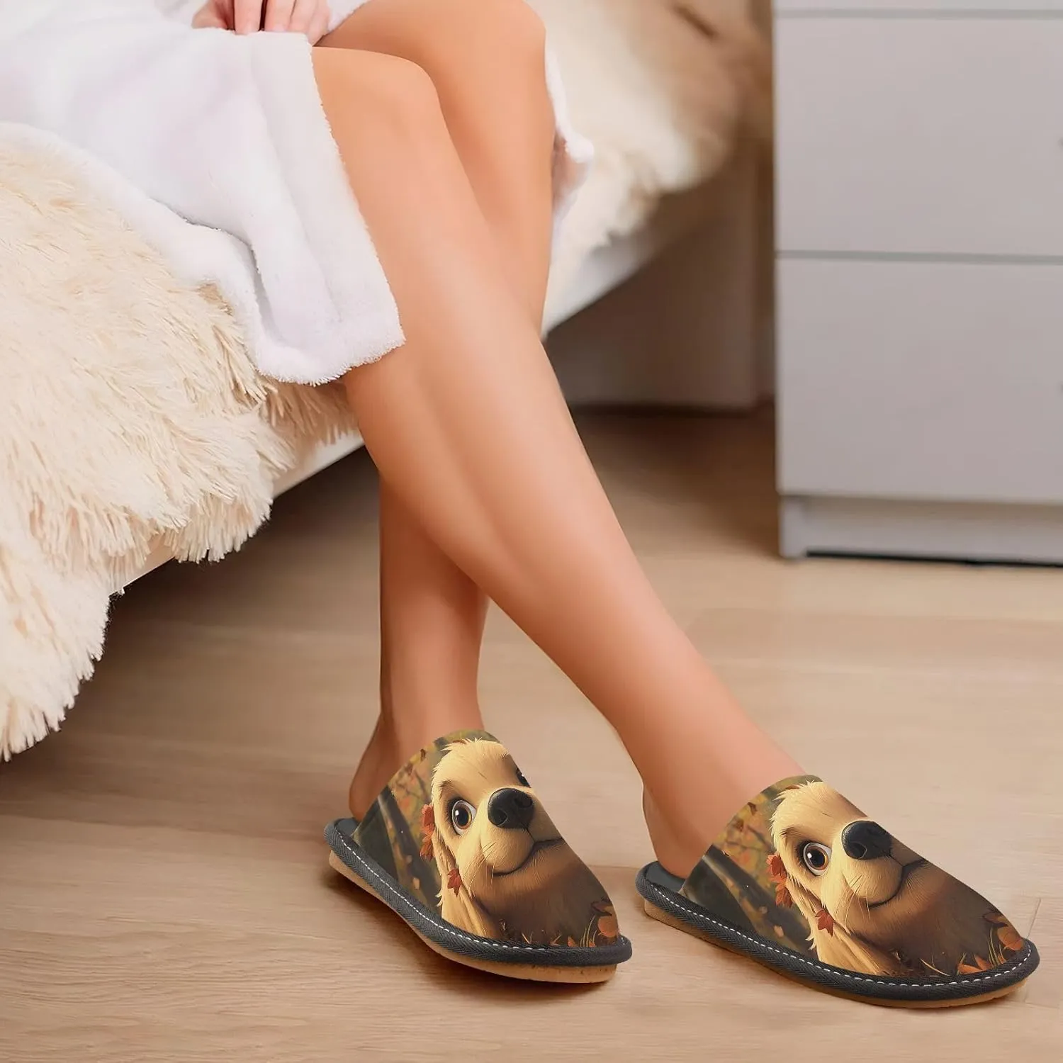 Unisex Home Slippers Women’s House Shoes Room Slippers