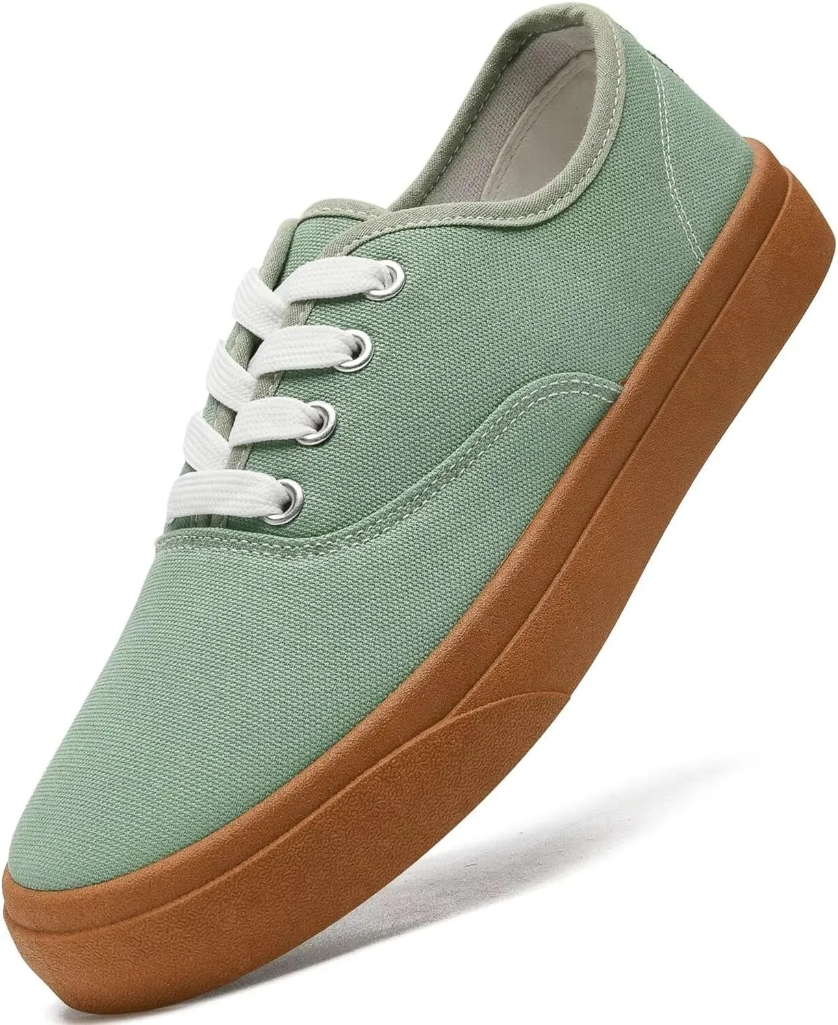 Unisex Low Top Canvas Shoes, Lace-up Canvas Sneakers, Womens Canvas Slip On Shoes, Casual Tennis Shoes for Men - Multiple Colors - Full Size