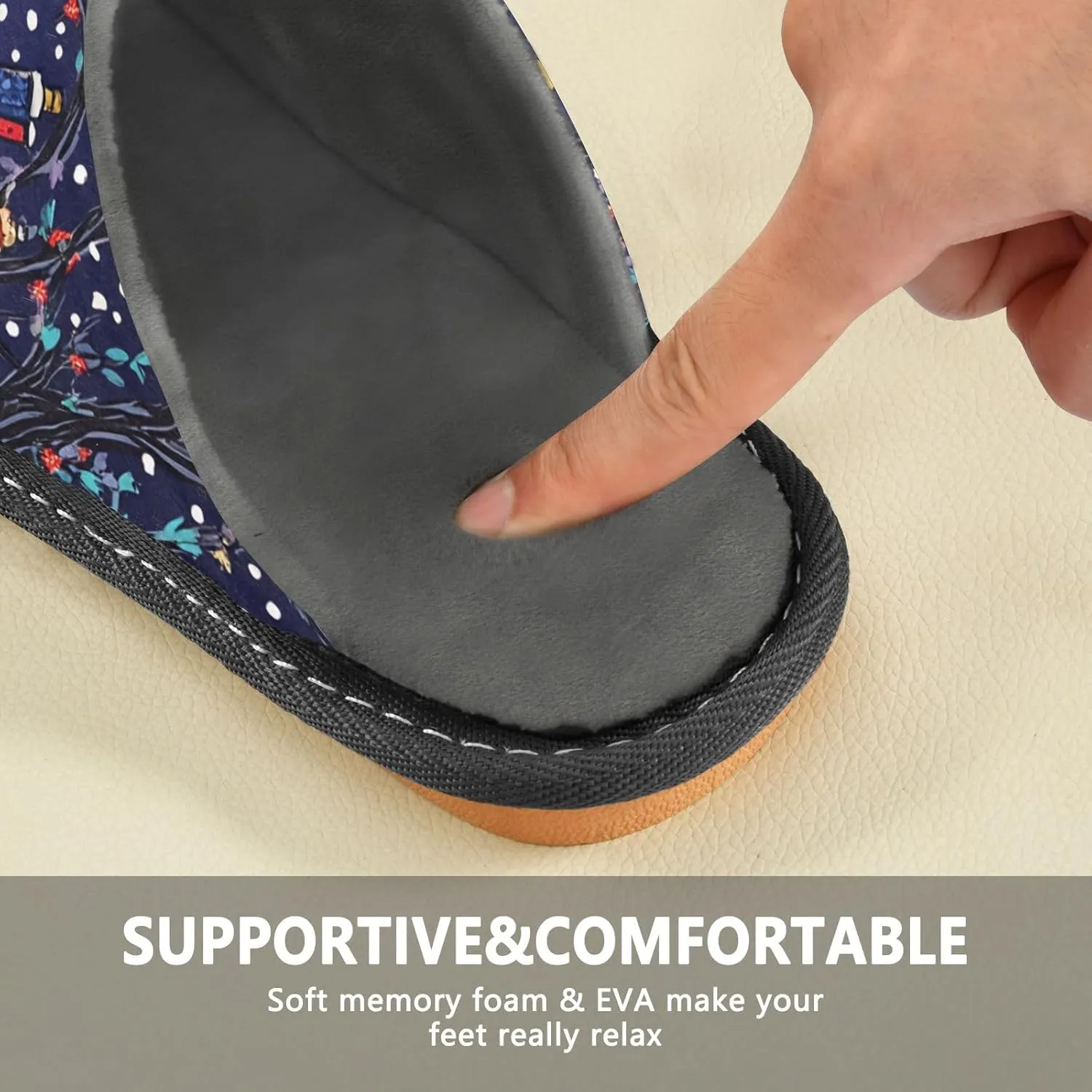 Unisex Slippers for Guests Mens House Shoes Womens Indoor Outdoor Slippers