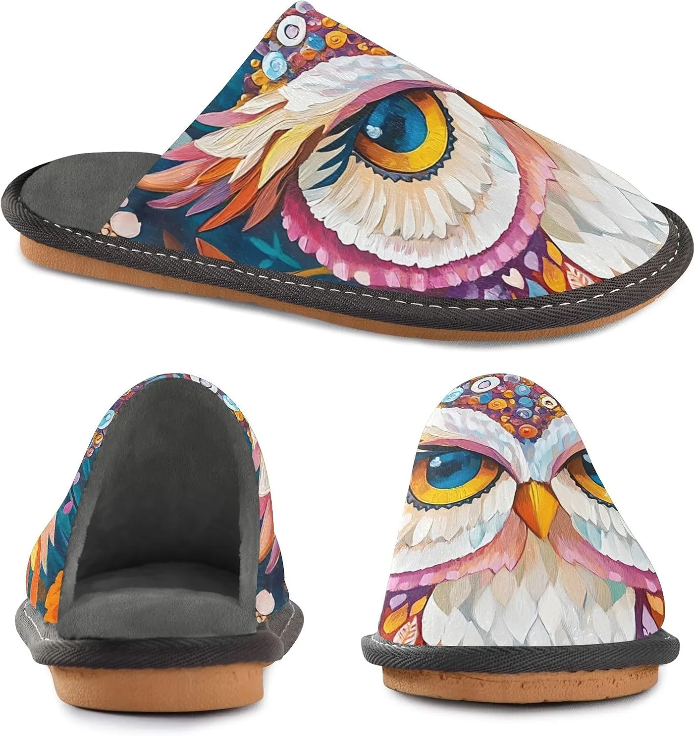 Unisex Slippers for Guests Mens House Shoes Womens Indoor Outdoor Slippers