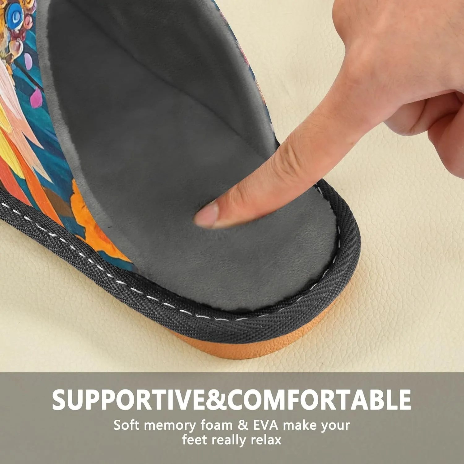 Unisex Slippers for Guests Mens House Shoes Womens Indoor Outdoor Slippers