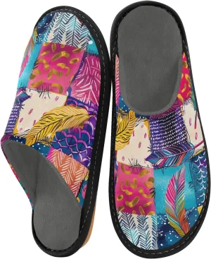 Unisex Spa Slippers Men House Shoes Non Slip Slippers Women