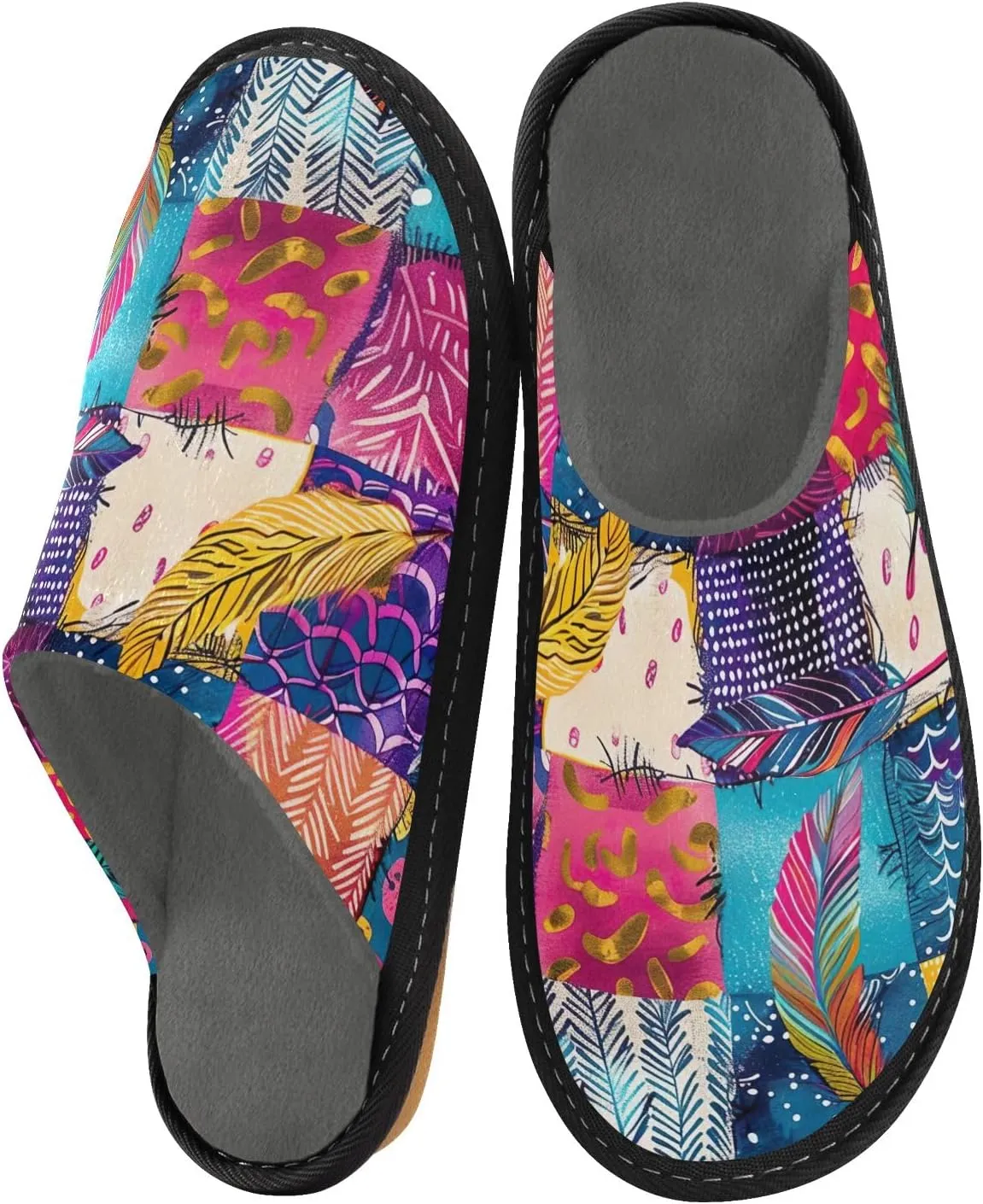 Unisex Spa Slippers Men House Shoes Non Slip Slippers Women