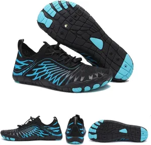 Unisex Trail Barefoot Running Shoes, Hiking Waterproof Trail Knit Trainers Fitness Fivefinger Toe Shoes for Women Men