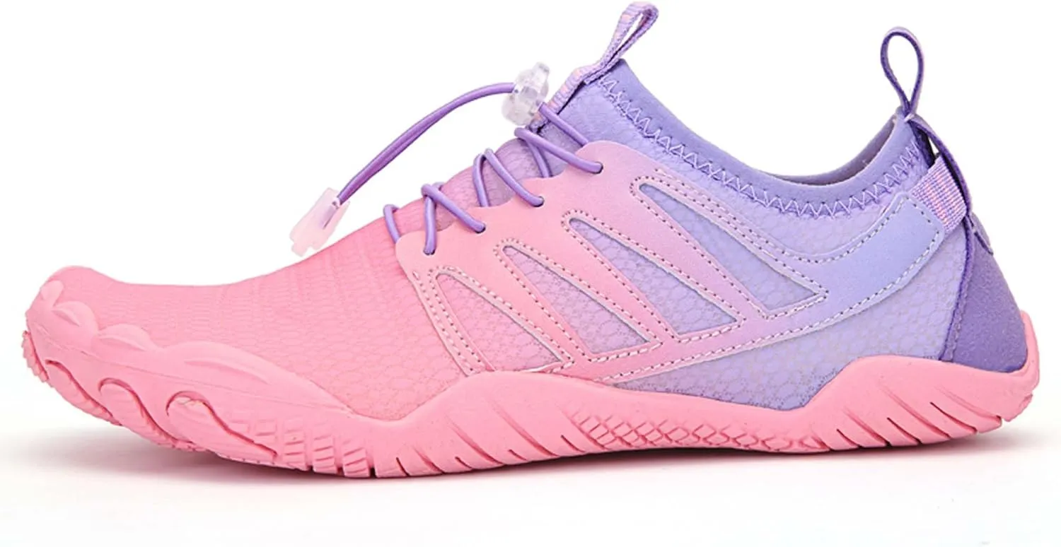 Unisex Walking Shoes Non-Slip Soft Bottom Fitness Dance Training Shoes Lightweight Barefoot Shoes Breathable Bicycle Shoes Outdoor Beach Swimming Water Shoes