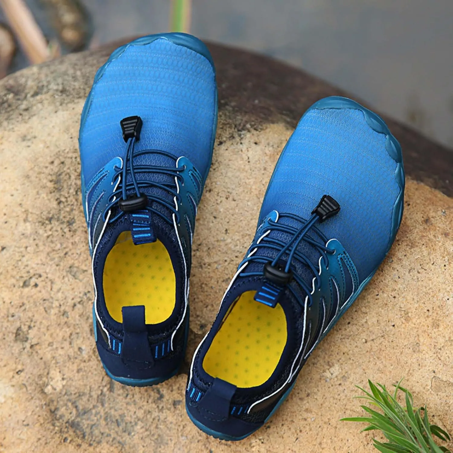Unisex Walking Shoes Non-Slip Soft Bottom Fitness Dance Training Shoes Lightweight Barefoot Shoes Breathable Bicycle Shoes Outdoor Beach Swimming Water Shoes