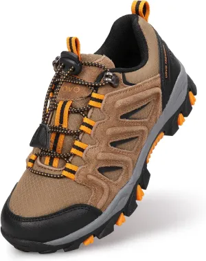 UOVO Boys Shoes Boys Sneakers Boys Tennis Running Shoes Waterproof Hiking Shoes Kids Athletic Outdoor Sneakers Slip Resistant(Little/Big Boys)