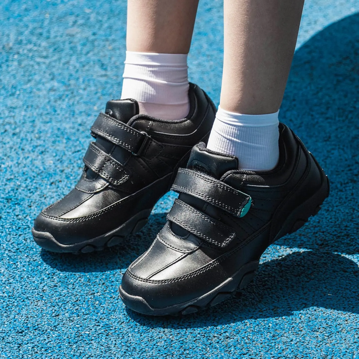 UOVO School Shoes Uniform Black Dress Shoes for Boys (Little/Big)