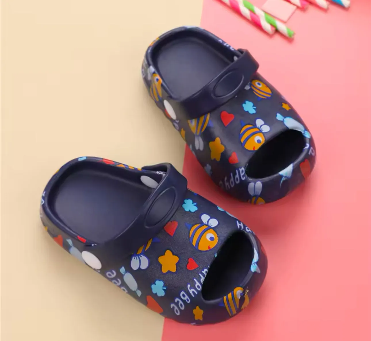 ÅVA SìMpï Bee Summer Clogs For Baby/Toddler Girls