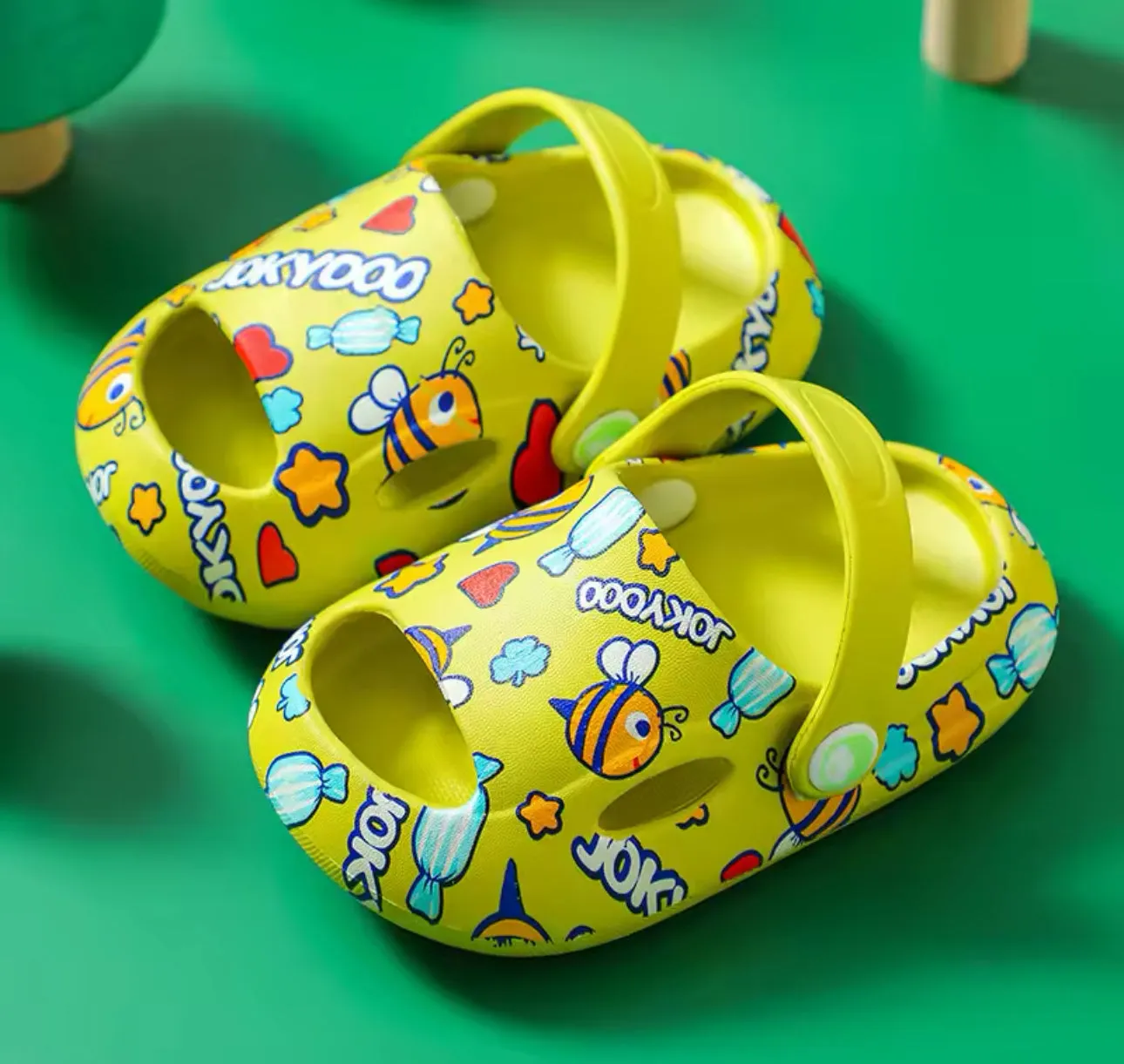 ÅVA SìMpï Bee Summer Clogs For Baby/Toddler Girls
