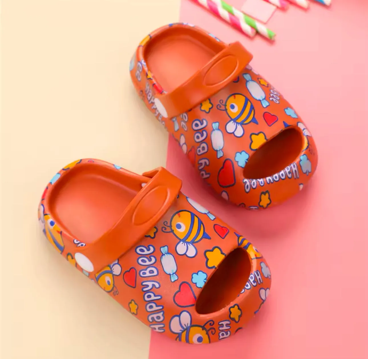 ÅVA SìMpï Bee Summer Clogs For Baby/Toddler Girls