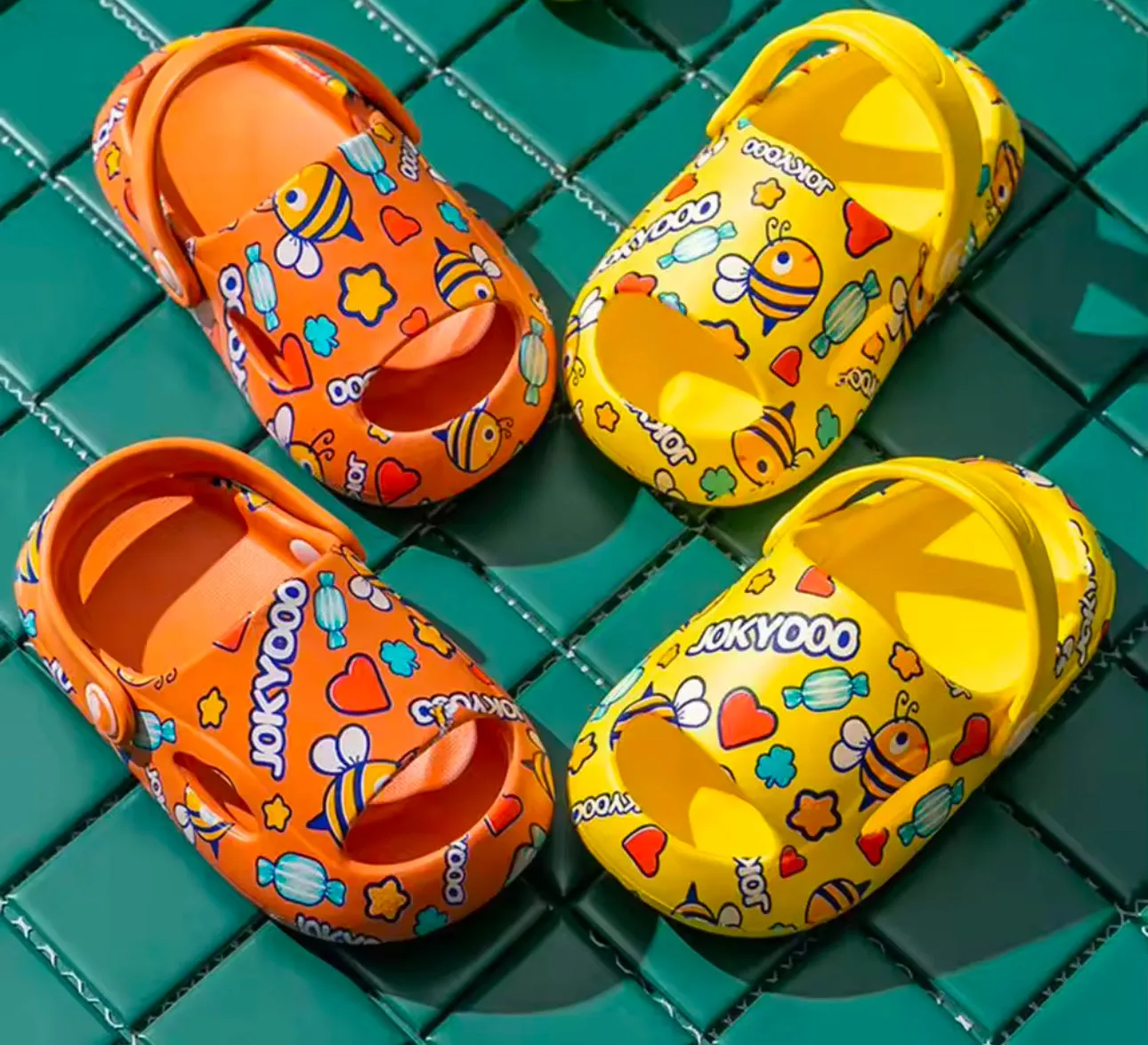 ÅVA SìMpï Bee Summer Clogs For Baby/Toddler Girls