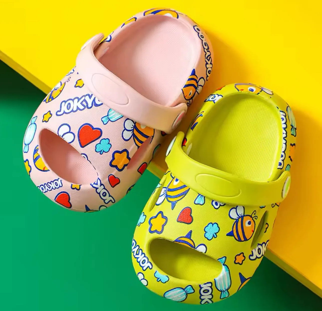ÅVA SìMpï Bee Summer Clogs For Baby/Toddler Girls