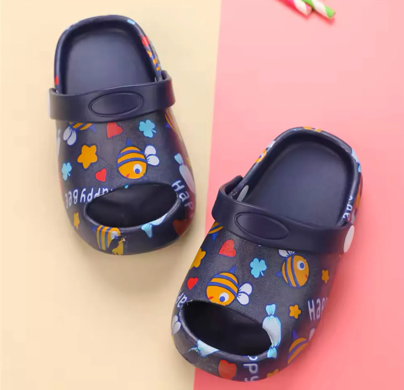 ÅVA SìMpï Bee Summer Clogs For Baby/Toddler Girls