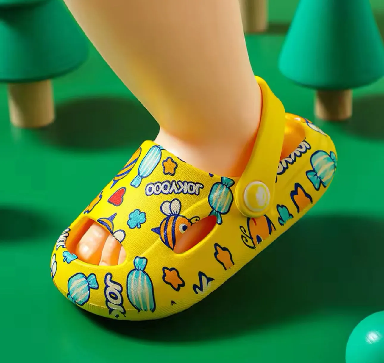 ÅVA SìMpï Bee Summer Clogs For Baby/Toddler Girls