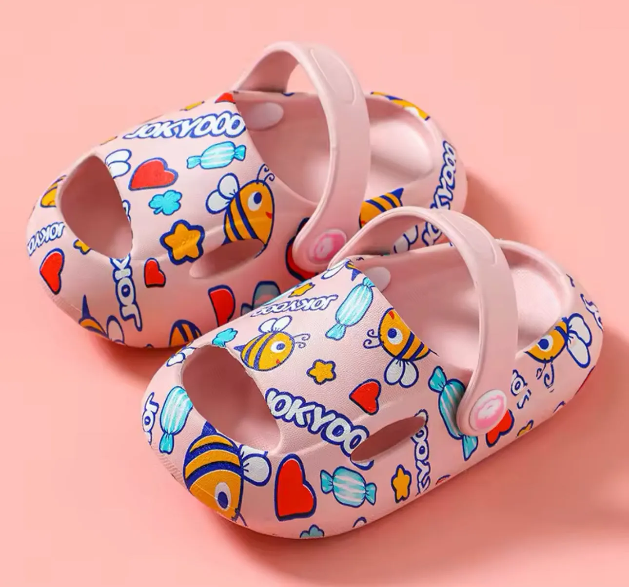 ÅVA SìMpï Bee Summer Clogs For Baby/Toddler Girls