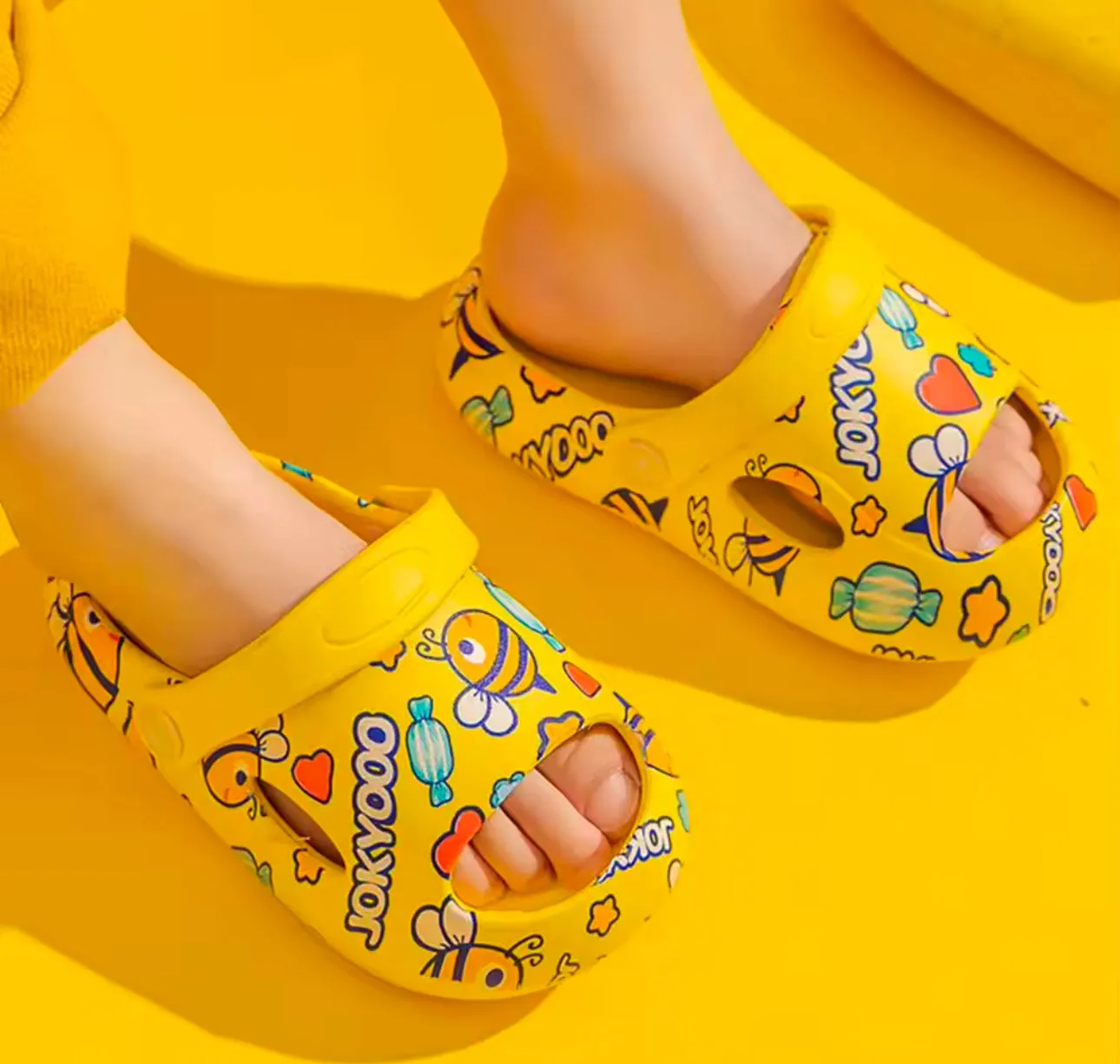 ÅVA SìMpï Bee Summer Clogs For Baby/Toddler Girls