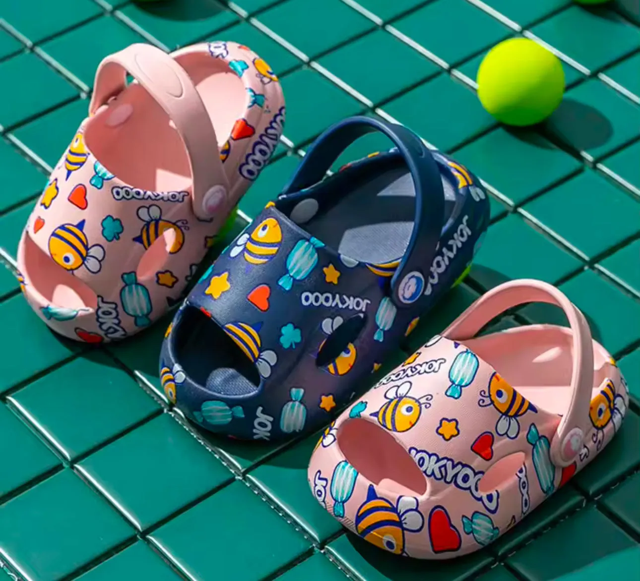 ÅVA SìMpï Bee Summer Clogs For Baby/Toddler Girls