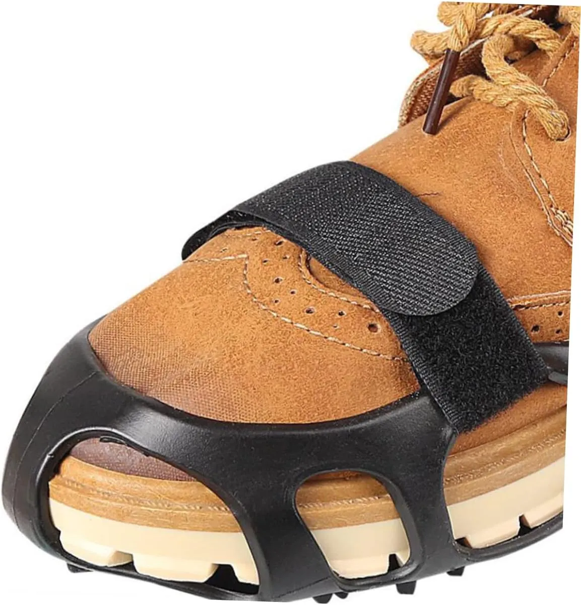 VALICLUD Tie Strap Shoes Ties Ice Grippers Portable Shoe Grippers Shoe Grippers Binding Climbing Shoes Grippers