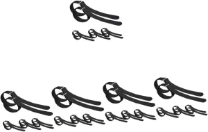 VALICLUD Tie Strap Shoes Ties Ice Grippers Portable Shoe Grippers Shoe Grippers Binding Climbing Shoes Grippers