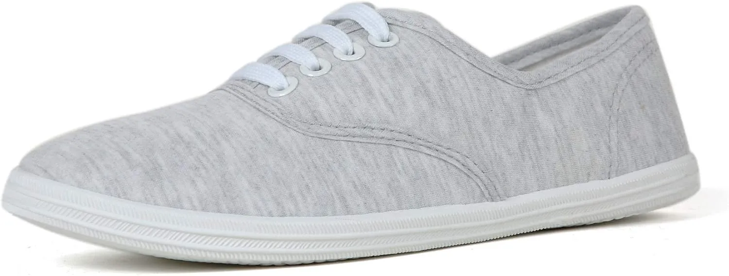 VenusCelia Women's Rainbow Lace Up Sneaker Shoes