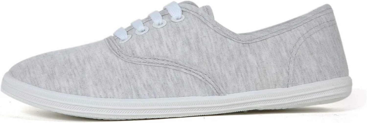 VenusCelia Women's Rainbow Lace Up Sneaker Shoes