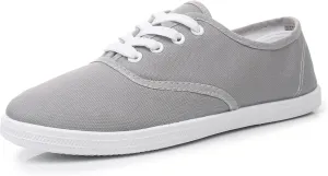 VenusCelia Women's Rainbow Lace Up Sneaker Shoes