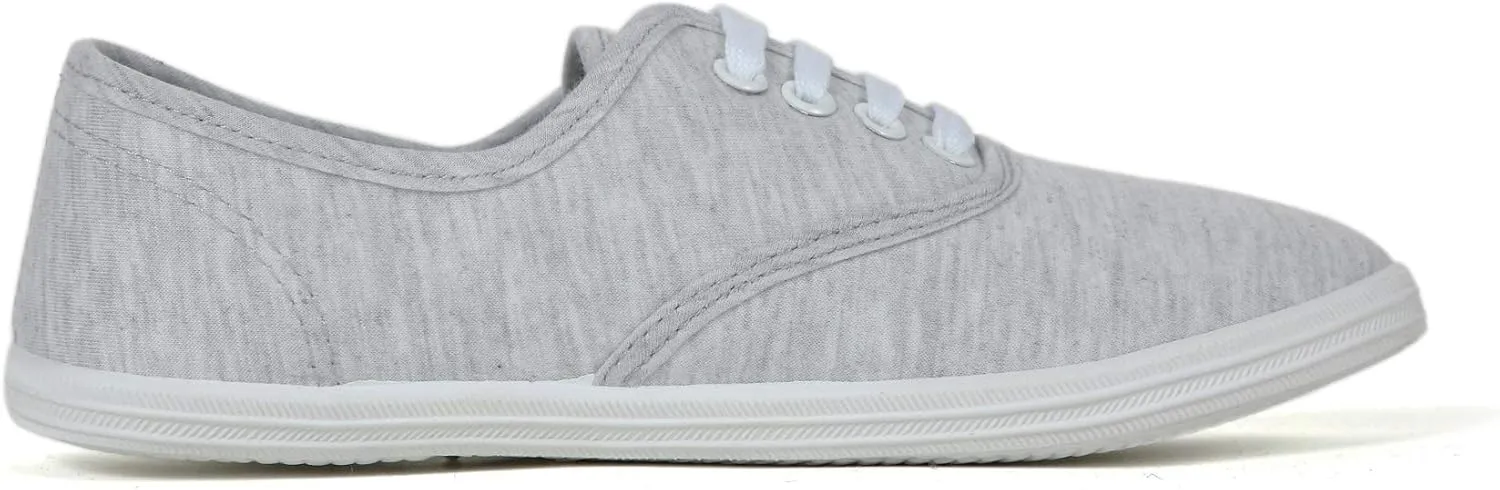 VenusCelia Women's Rainbow Lace Up Sneaker Shoes