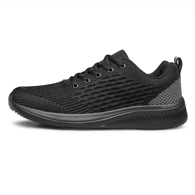 vibdiv Mens Lightweight Athletic Running Walking Gym Shoes - Slip on Casual Non Slip Fashion Sneakers Walking Shoe