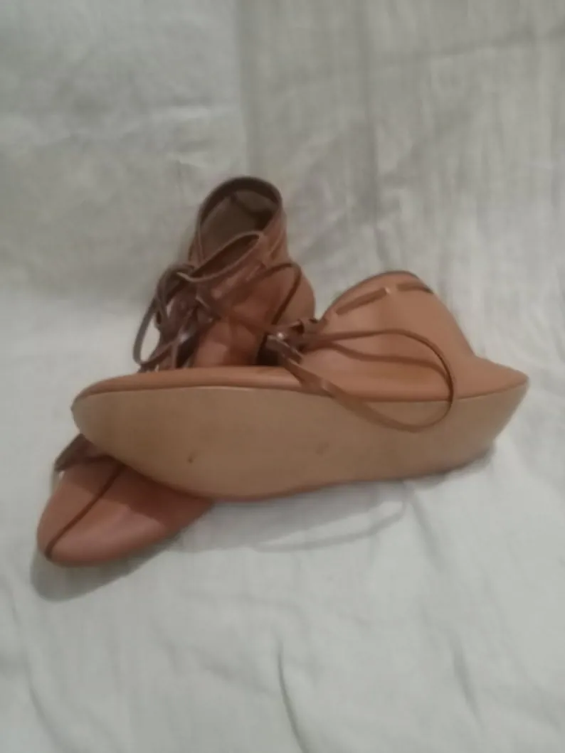 Viking Shoes,one Piece Shoes,turnshoes,9th Century Shoes