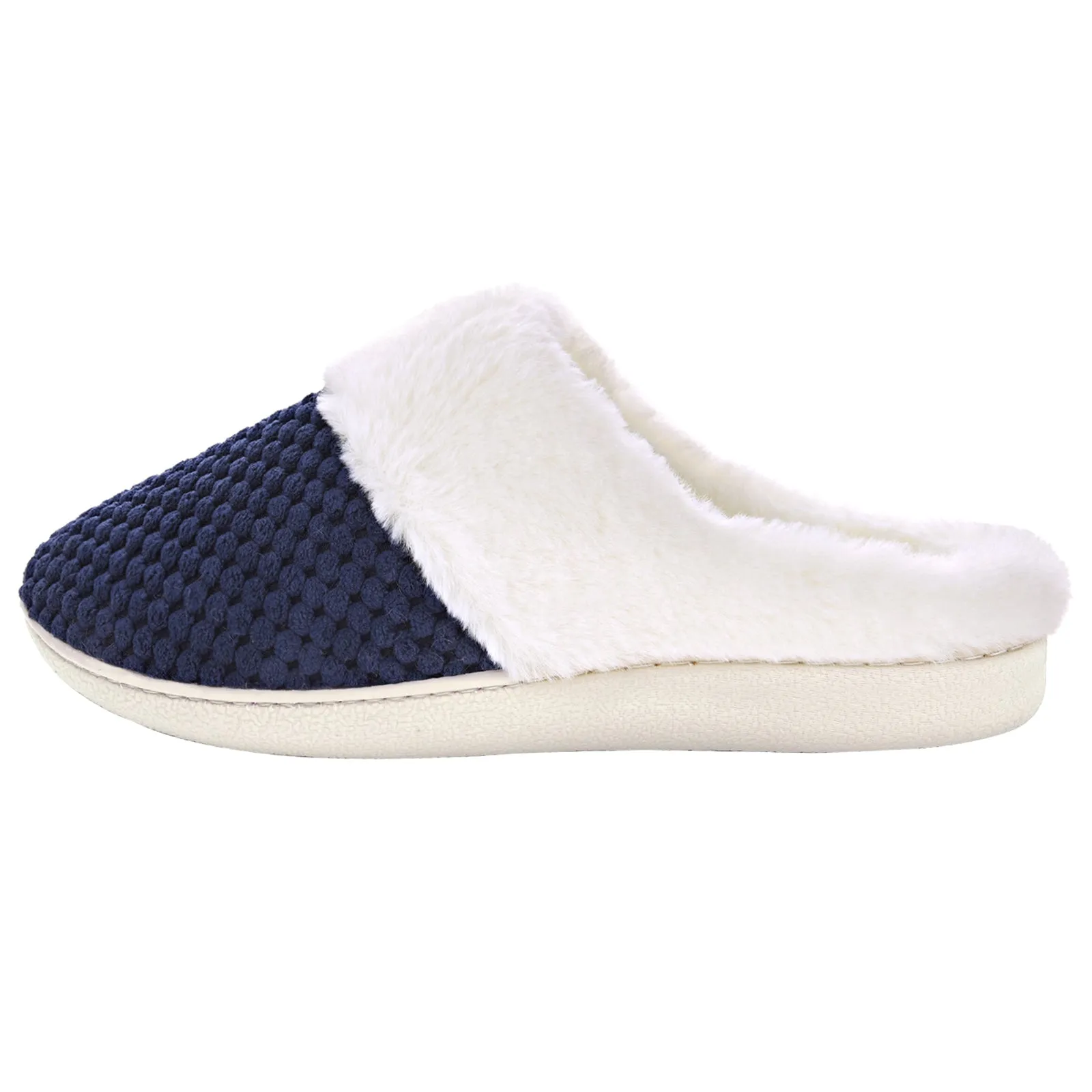 VONMAY Women's Slippers House Shoes Fleece Fuzzy Plush Lining