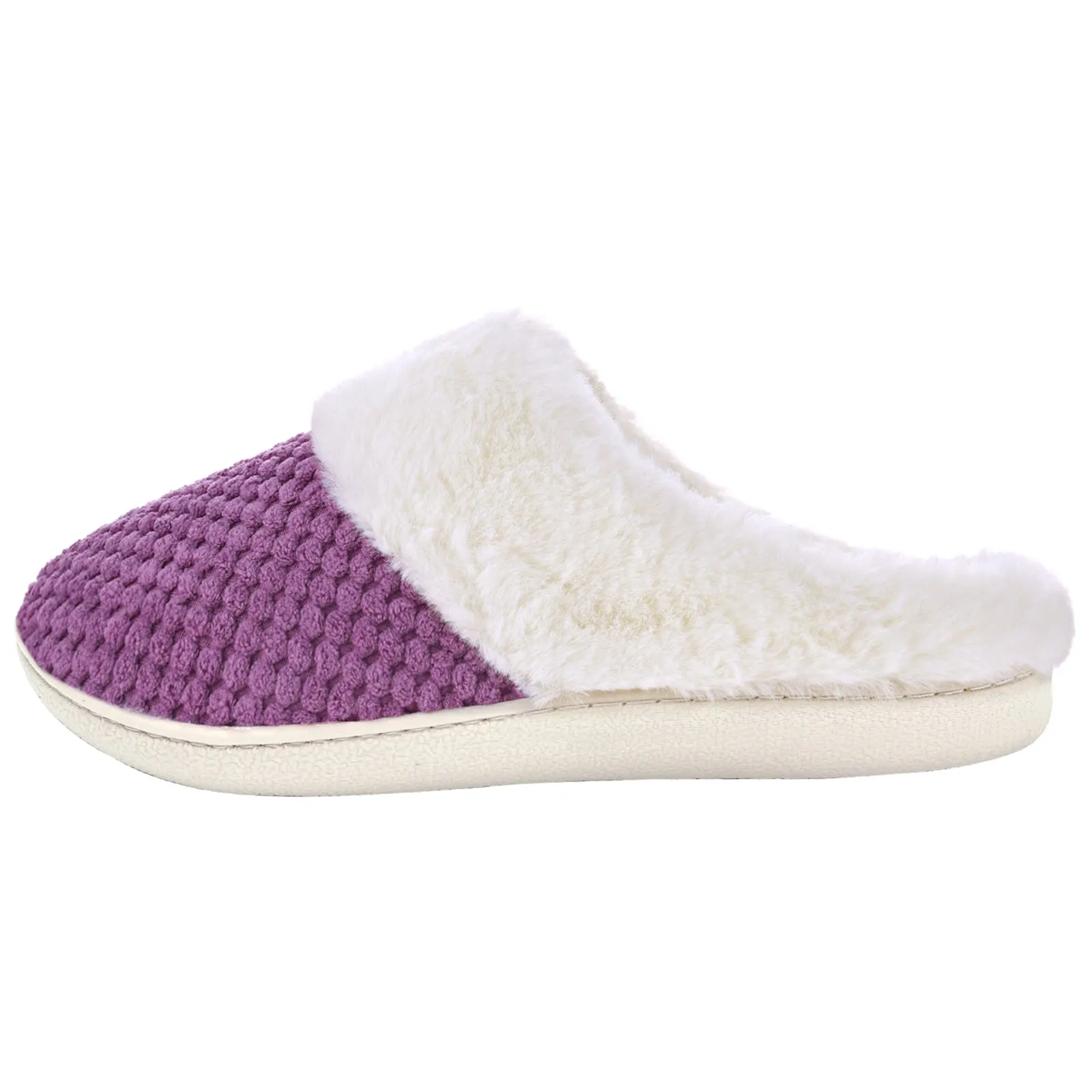 VONMAY Women's Slippers House Shoes Fleece Fuzzy Plush Lining