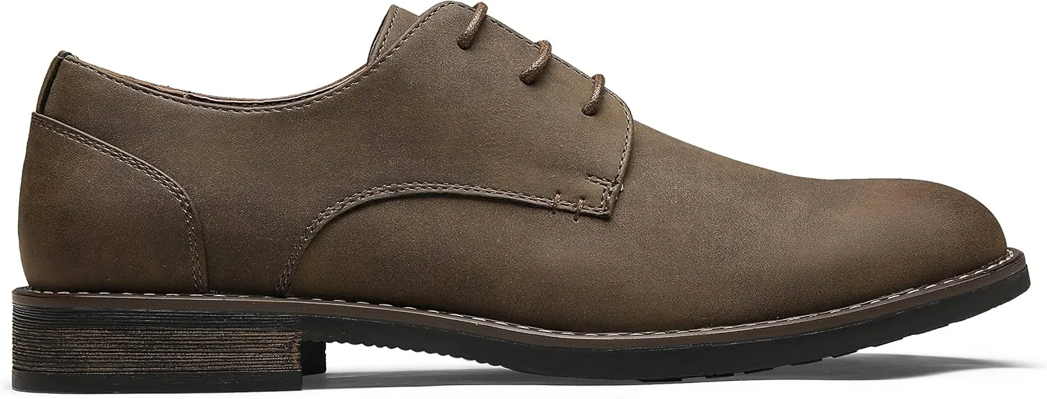 Vostey Mens Dress Shoes Business Casual Shoes Wingtip Brogue Oxford Shoes for Men
