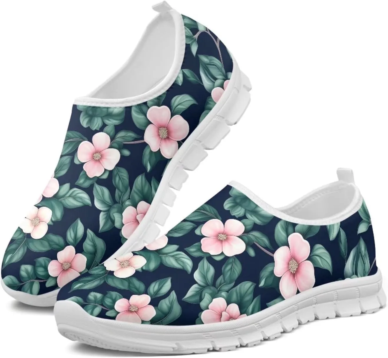 Walking Sneakers for Women Casual Slip On Shoes