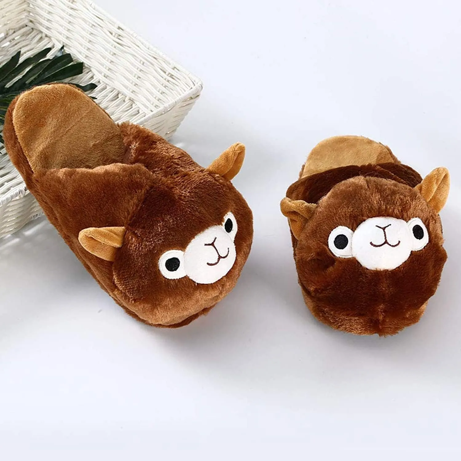 Warm Family Slippers - Soft, Comfortable, Cute & Furry Home Shoes