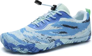 WateLves Barefoot Water Shoes Mens Womens Wide Toe Outdoor Athletic Shoes for Beach Swim Pool Hiking Surfing Walking Training
