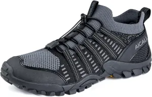 Water Shoes Mens Quick Dry Outdoor Hiking Shoes Barefoot Aqua Shoes Beach Walking Boating Camping Fishing Shoes