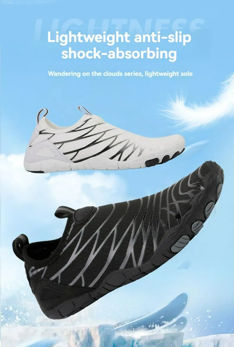 Water Shoes Women Men Quick Dry Hiking Footwear Barefoot Aqua Socks Shoes Sport Swim Pool Beach Shoes Athletic Adult Walking Shoes Lightweight Breathable Swimming Shoes for Women Men