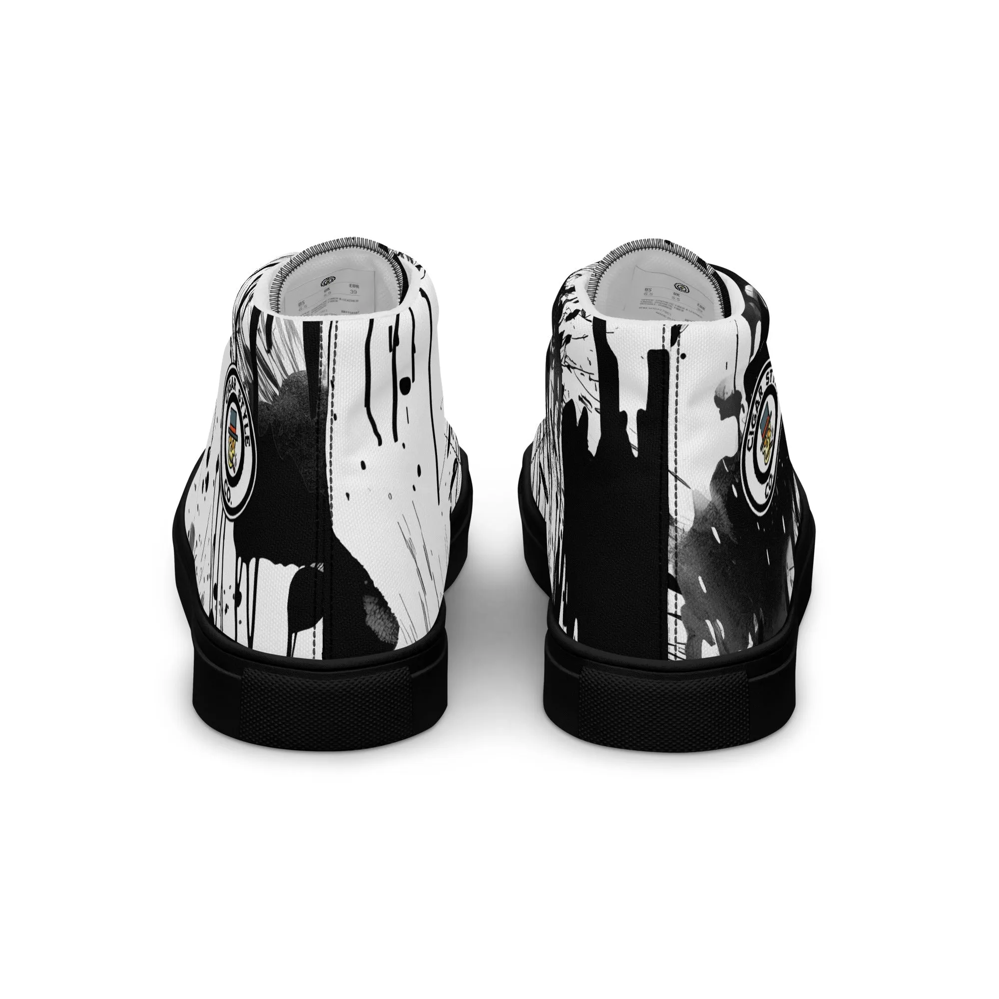 White Street Style High Top Canvas Shoes