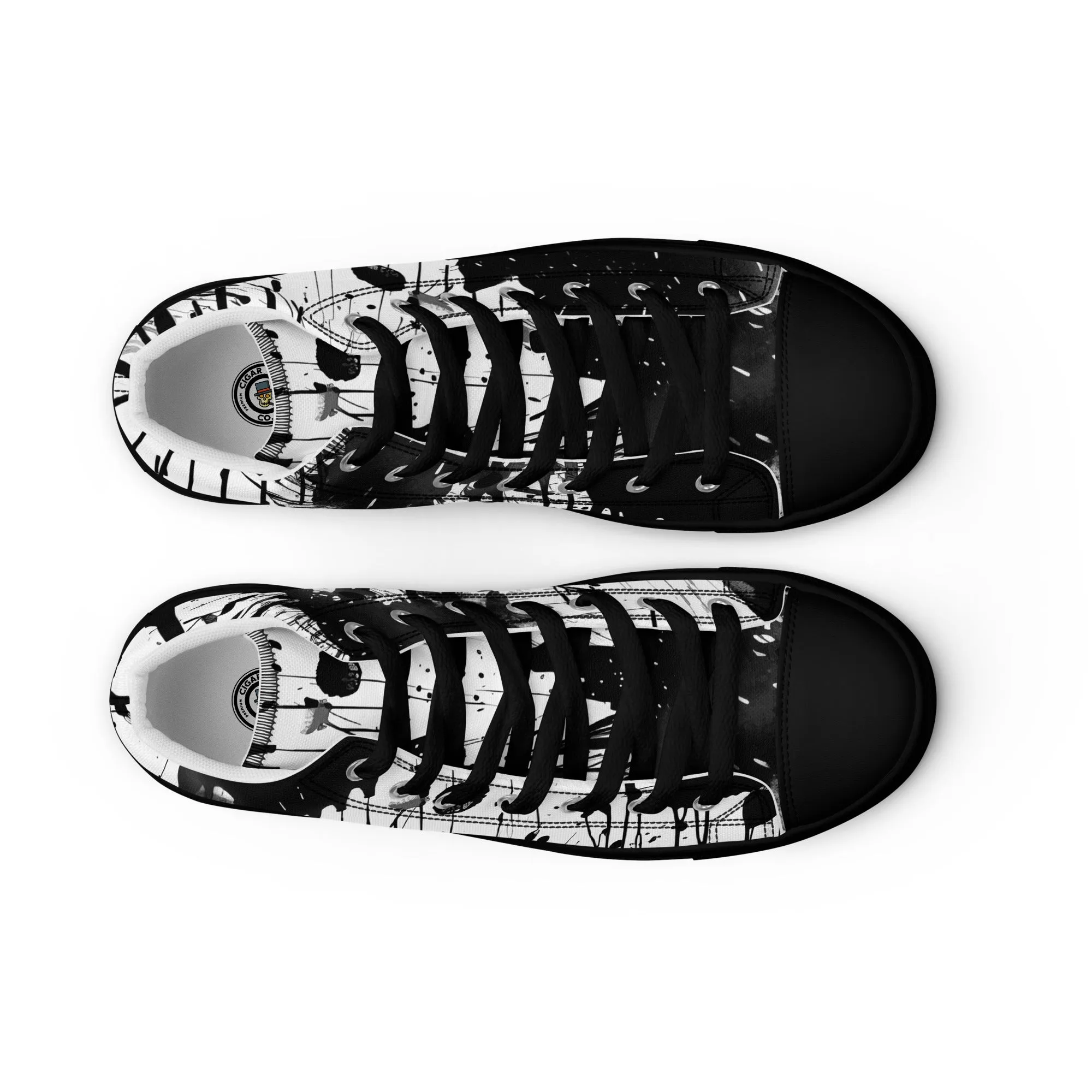 White Street Style High Top Canvas Shoes