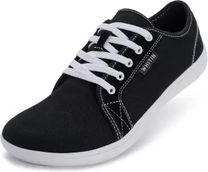 WHITIN Men's Canvas Barefoot Shoes | Wide Toe-Box | Zero-Drop Sole