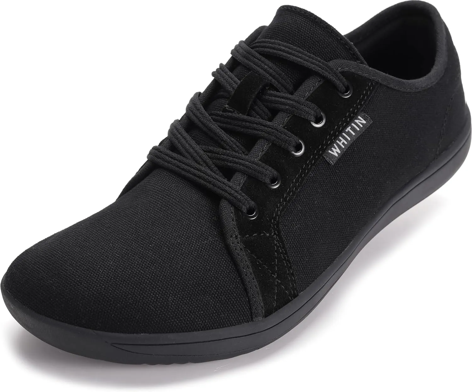 WHITIN Men's Canvas Barefoot Shoes | Wide Toe-Box | Zero-Drop Sole