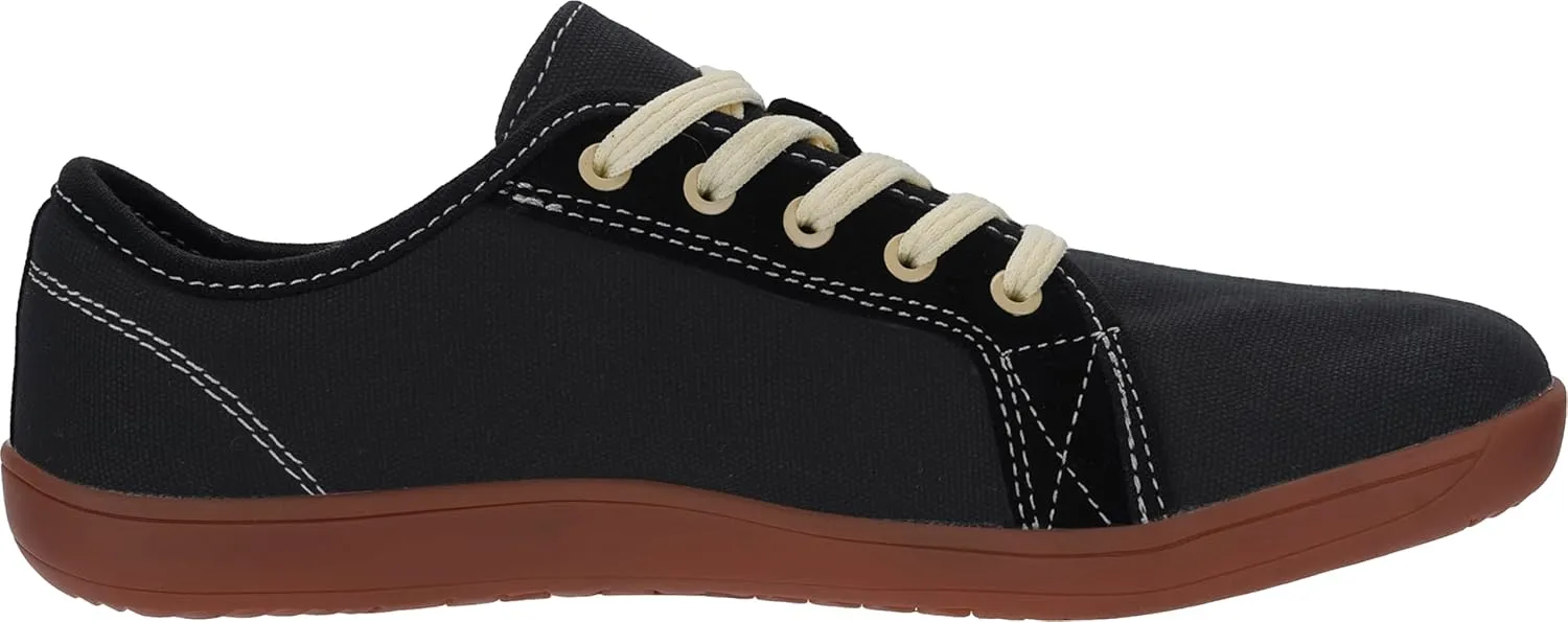 WHITIN Men's Canvas Barefoot Shoes | Wide Toe-Box | Zero-Drop Sole
