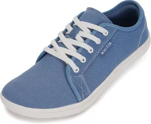 WHITIN Men's Canvas Barefoot Shoes | Wide Toe-Box | Zero-Drop Sole
